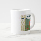 Grande Tasse Soleil Rouge III (Devant droit)