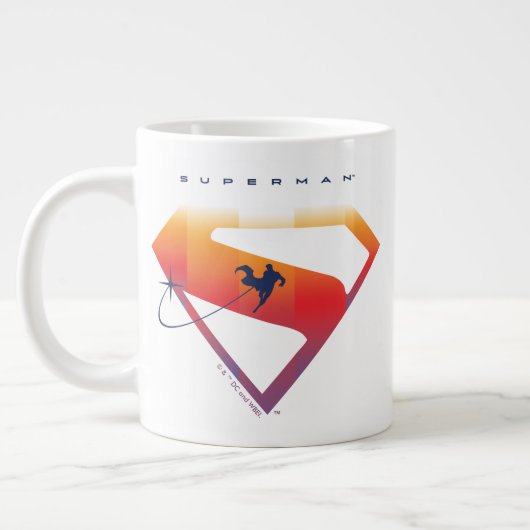 Grande Tasse Soleil Tourner Superman Shield (Gauche)