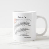 Grande Tasse Sonnet 1 (Droite)