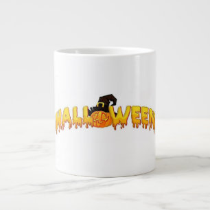 Grande Tasse Sorcière citrouille d'Halloween