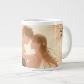 Grande Tasse Soul Mates pour toujours (Devant droit)