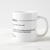 Grande Tasse Soul Soeurs Meilleur Ami BFF (Droite)