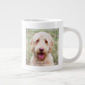 Grande Tasse Souriant d'endoodle doré (Droite)