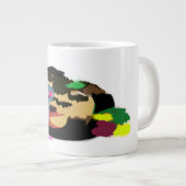 Grande Tasse Souris citrouille joie d'automne (Devant droit)