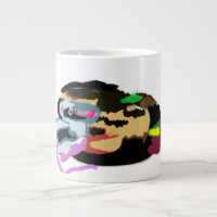 Souris citrouille joie d'automne