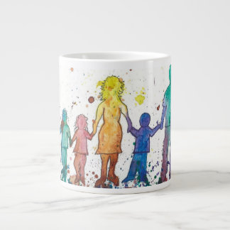Grande Tasse Soutien aux parents des enfants LGBTQ bonbon