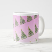Grande Tasse Spécialité Motif unique de Noël Arbre (Devant droit)