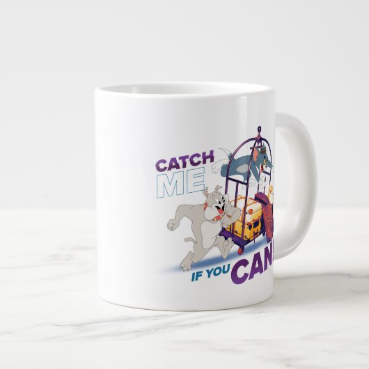 Grande Tasse Spike, Tom & Jerry - Attrapez-Moi Si Vous Pouvez (Devant droit)