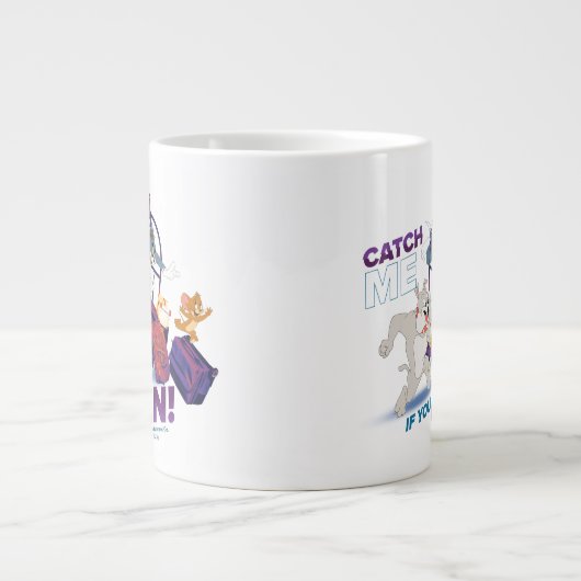 Grande Tasse Spike, Tom & Jerry - Attrapez-Moi Si Vous Pouvez (Devant)
