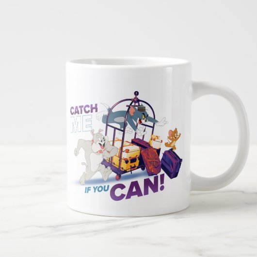 Grande Tasse Spike, Tom & Jerry - Attrapez-Moi Si Vous Pouvez (Droite)