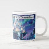 Grande Tasse Spirit Of Neverland Never Grow Up Personalized (Droite)