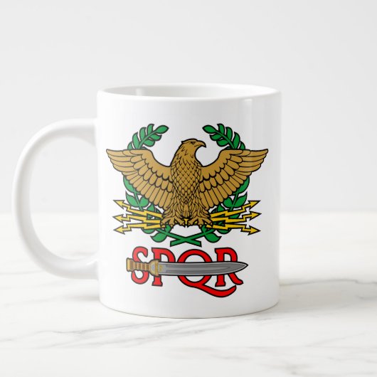 Grande Tasse SPQR Senatus Populusque Romanus (Gauche)