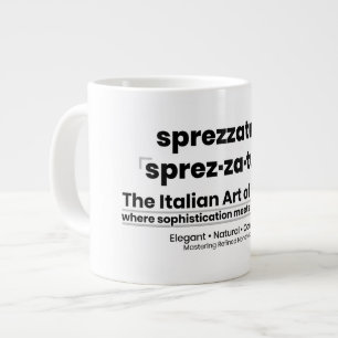 GRANDE TASSE SPREZZATURA : L'ART ITALIEN DE LA MODE