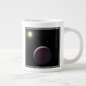 Grande Tasse Star Kepler 51 et Trois planètes géantes comme le  (Droite)