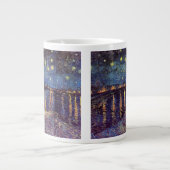 Grande Tasse Starry Night Over the Rhone par Vincent van Gogh (Devant)