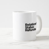 Grande Tasse Stat de la relation : Remboursé | Cadeau de divorc (Devant droit)