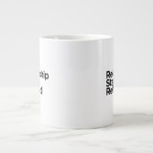 Grande Tasse Stat de la relation : Remboursé | Cadeau de divorc (Devant)
