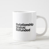 Grande Tasse Stat de la relation : Remboursé | Cadeau de divorc (Droite)