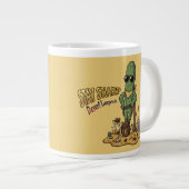 Grande Tasse Stay Sharp Desert Legend Cowboy Cactus Illustratio (Devant droit)
