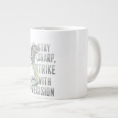 Grande Tasse Stay Sharp, Strike with Precision - Cobra Design (Devant droit)