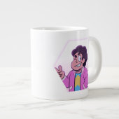 Grande Tasse Steven Universe | Portrait diamant rose (Devant droit)