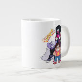 Grande Tasse Steven Universe | Pose du groupe Crystal Gem (Devant droit)