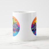 Grande Tasse Stroke Skyline de Seattle (Devant)