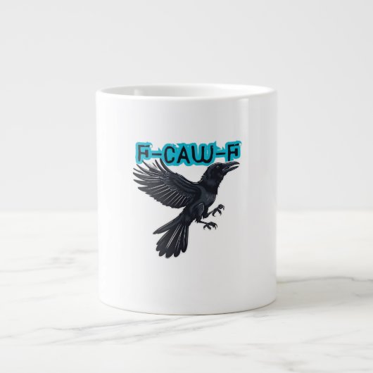 Grande Tasse Style créatif décontracté F Caw F (Devant)