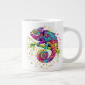 Grande Tasse Style d'aquarelle des teintures Chameleon (Droite)