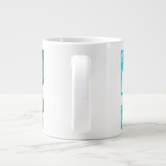 Grande Tasse Style d'écusson (Dos)