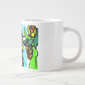 Grande Tasse Style d'écusson (Droite)