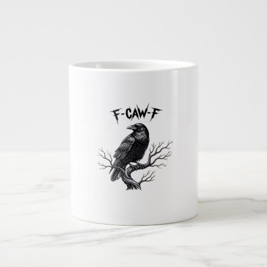 Grande Tasse Style Moderne Tendance F Caw F (Devant)