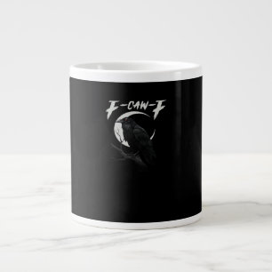 Grande Tasse Style Rétro Classique Corbeau Drôle