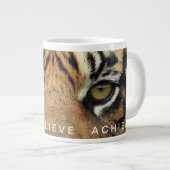 Grande Tasse Succès Citation Dream Croire Atteindre Jumbo (Devant droit)