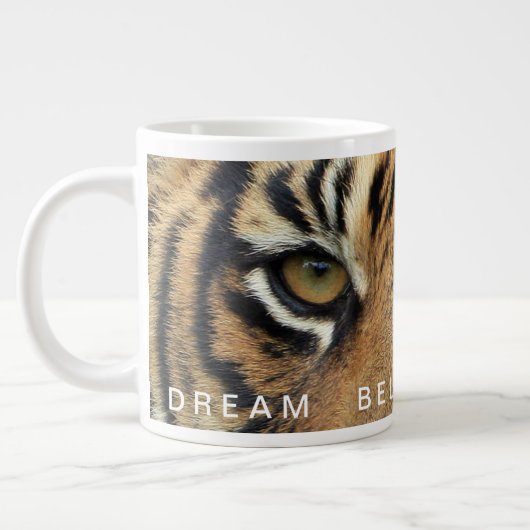 Grande Tasse Succès Citation Dream Croire Atteindre Jumbo (Gauche)