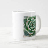 Grande Tasse Succulent à pointe rouge verte (Devant droit)