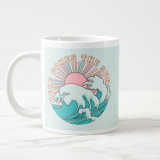 Grande Tasse Summer Beach Sun et Surf (Gauche)