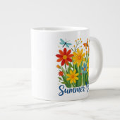 Grande Tasse Summer Vibes Floral with Butterflies-64534 (Devant droit)