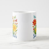 Grande Tasse Summer Vibes Floral with Butterflies-64534 (Devant)