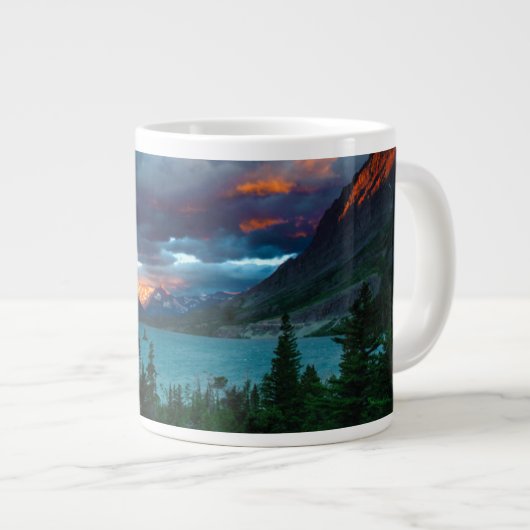 Grande Tasse SunRise au lac St. Mary (Devant droit)