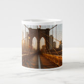 Grande Tasse Sunrise du pont Brooklyn de New York (Devant)
