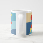 Grande Tasse Sunrise Ocean Wave (Dos)