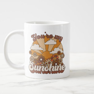 Grande Tasse Super rétro Vous êtes mon soleil