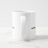 Grande Tasse superbe design de pulsation (Dos)