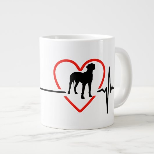 Grande Tasse superbe design de pulsation (Devant droit)