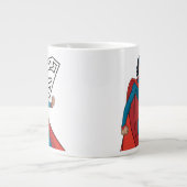 Grande Tasse Supergirl Hovering en costume bleu (Devant)