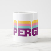 Grande Tasse Supergirl Retro Colorshift Graphic (Devant)