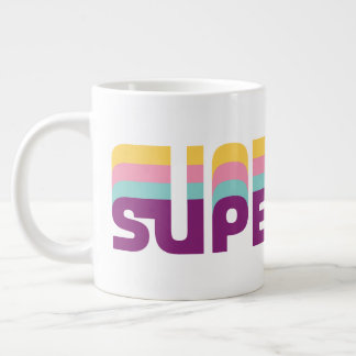 Grande Tasse Supergirl Retro Colorshift Graphic