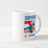Grande Tasse Superman et Krypto prennent l'avion (Devant droit)