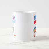 Grande Tasse Superman et Krypto prennent l'avion (Devant)